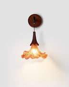 Flickering Blossom Wood Wall Lamp — product view 10