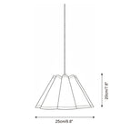 Twisted Metal Pendant Lamp — product view 5