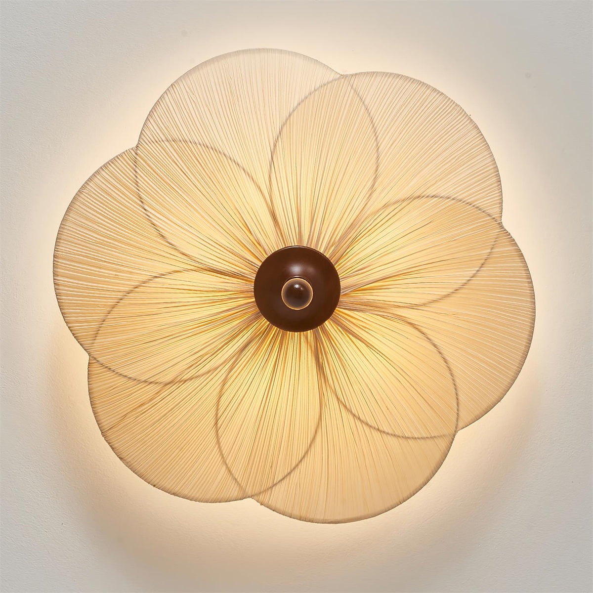 Velvet Leaf Wood Ceiling Lamp — product view 15