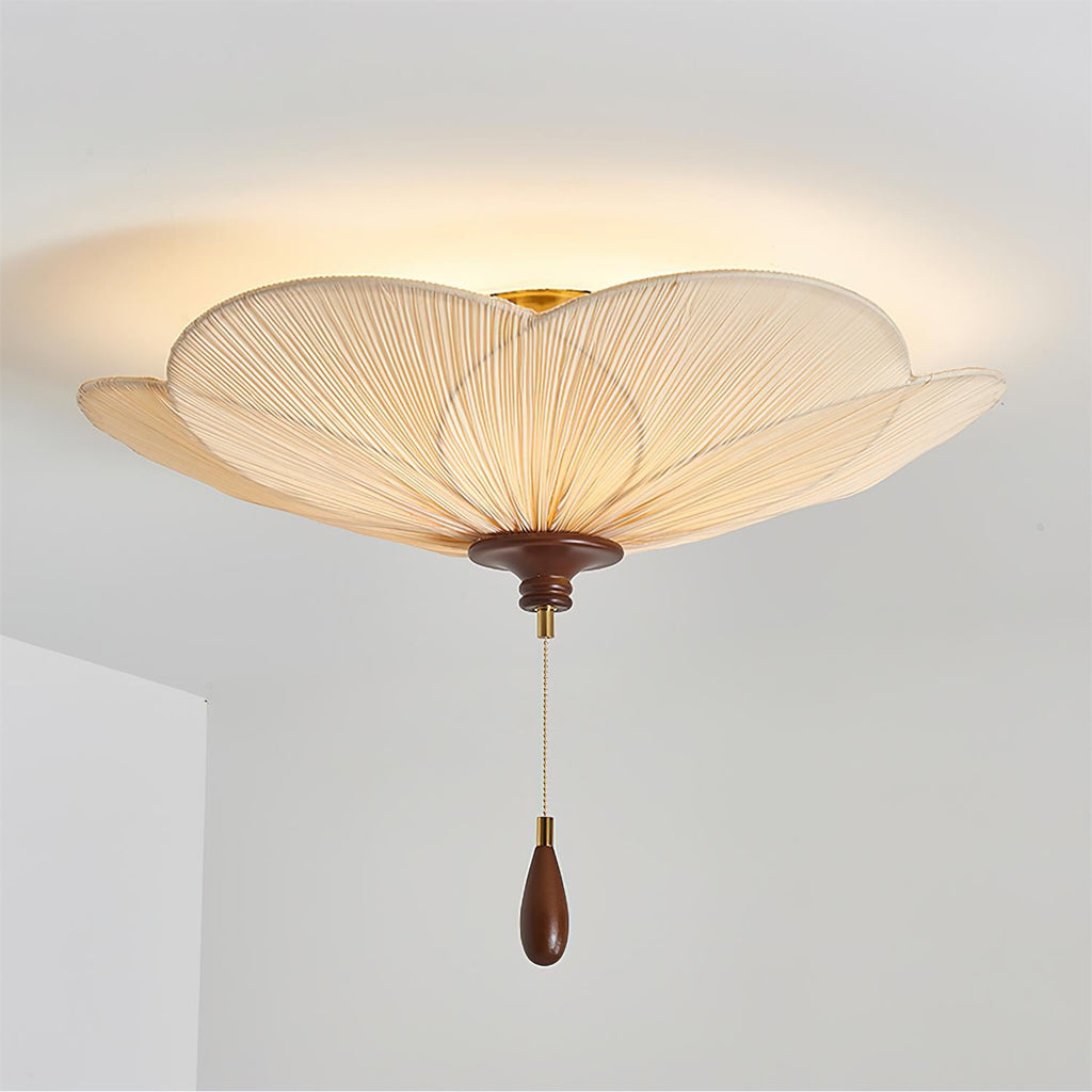 Velvet Leaf Wood Ceiling Lamp — product view 16
