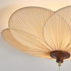 Velvet Leaf Wood Ceiling Lamp — product view 17