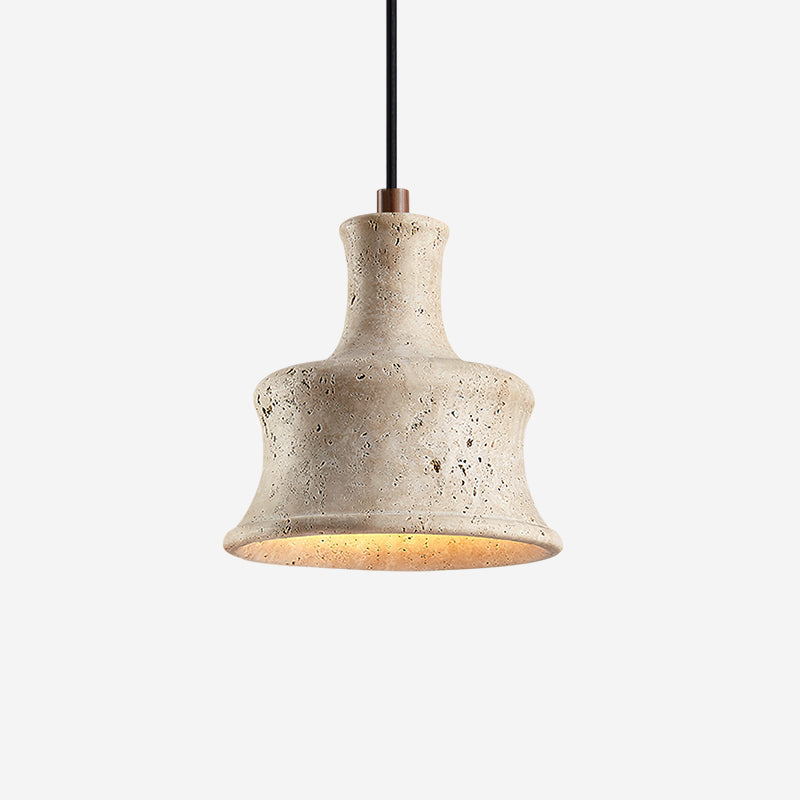 Bellaro Travertine Pendant Lamp — product view 1