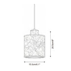 Tierra Wood Pendant Lamp — product view 5