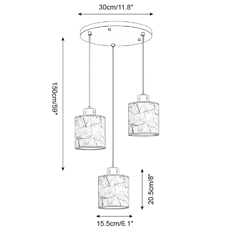 Tierra Wood Pendant Lamp — product view 7