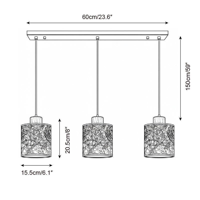 Tierra Wood Pendant Lamp — product view 8