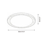 Velin Edge Wood Ceiling Lamp — product view 5
