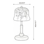 Meadow Glass Table Lamp — product view 5