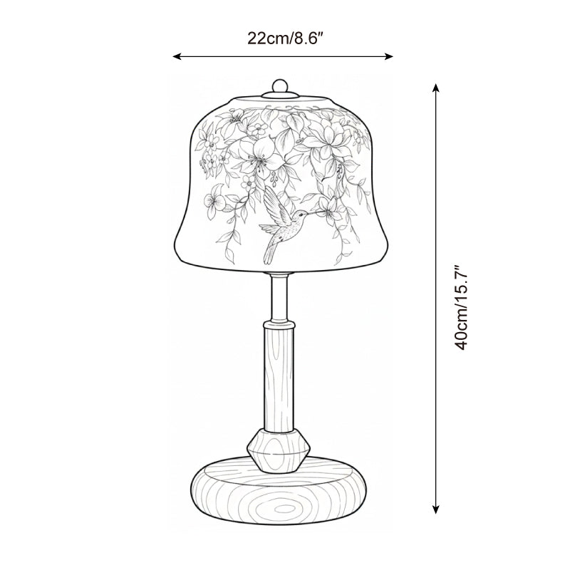 Meadow Glass Table Lamp — product view 5