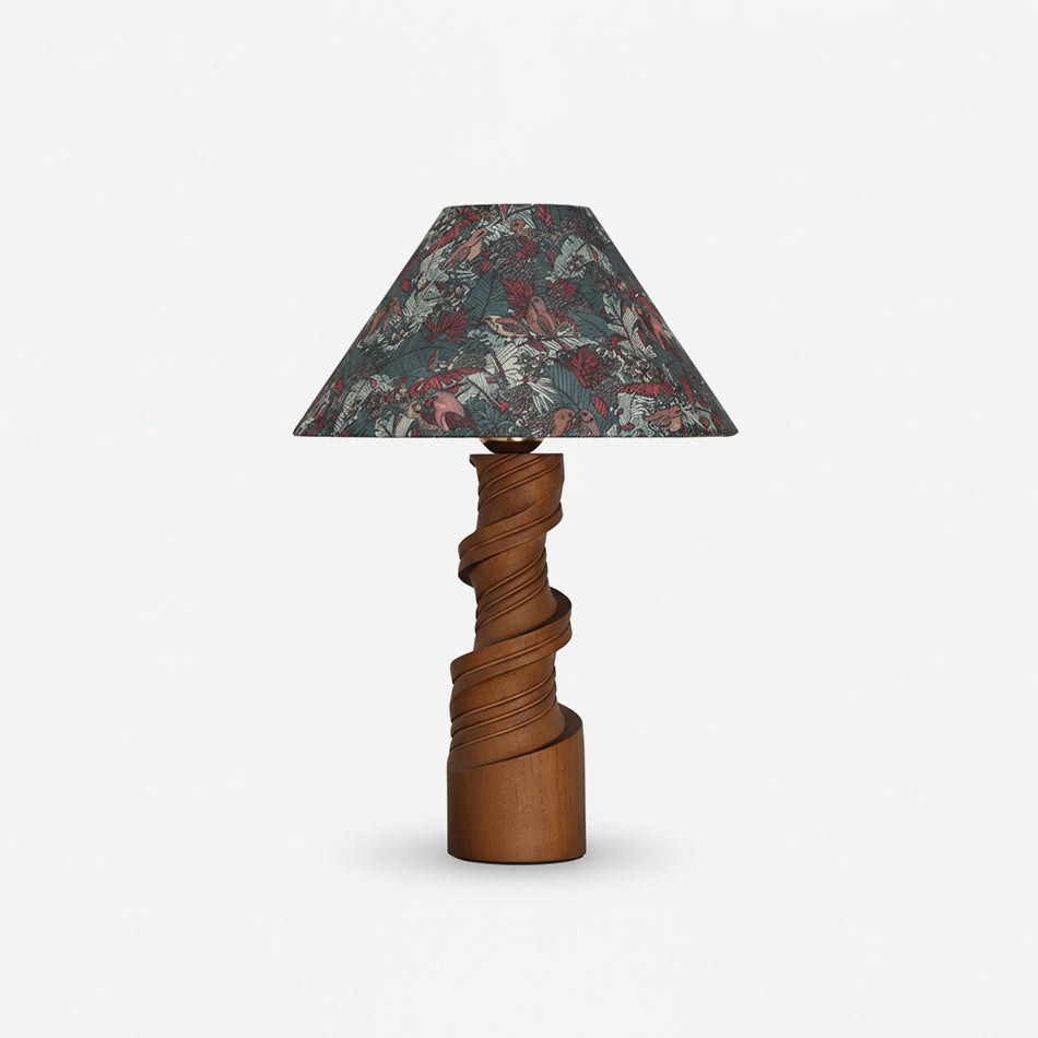 Scrollroot Wood Table Lamp — product view 1