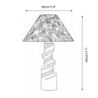 Scrollroot Wood Table Lamp — product view 5