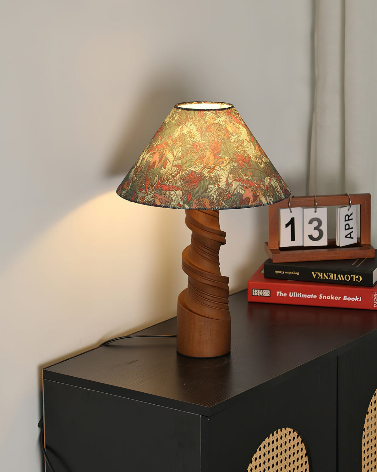 Scrollroot Wood Table Lamp — product view 8