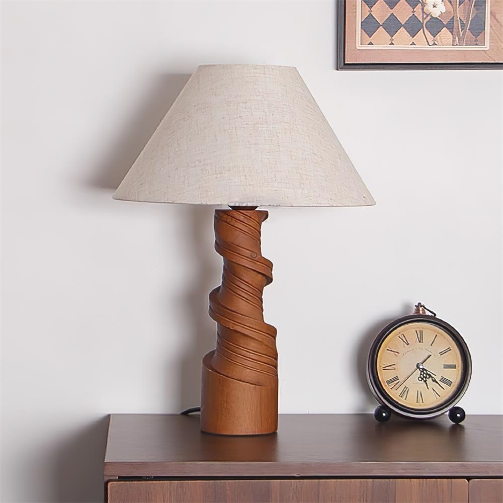 Scrollroot Wood Table Lamp — product view 13