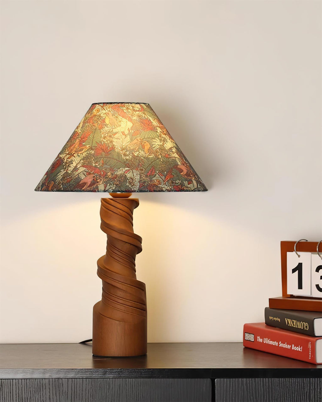Scrollroot Wood Table Lamp — product view 14