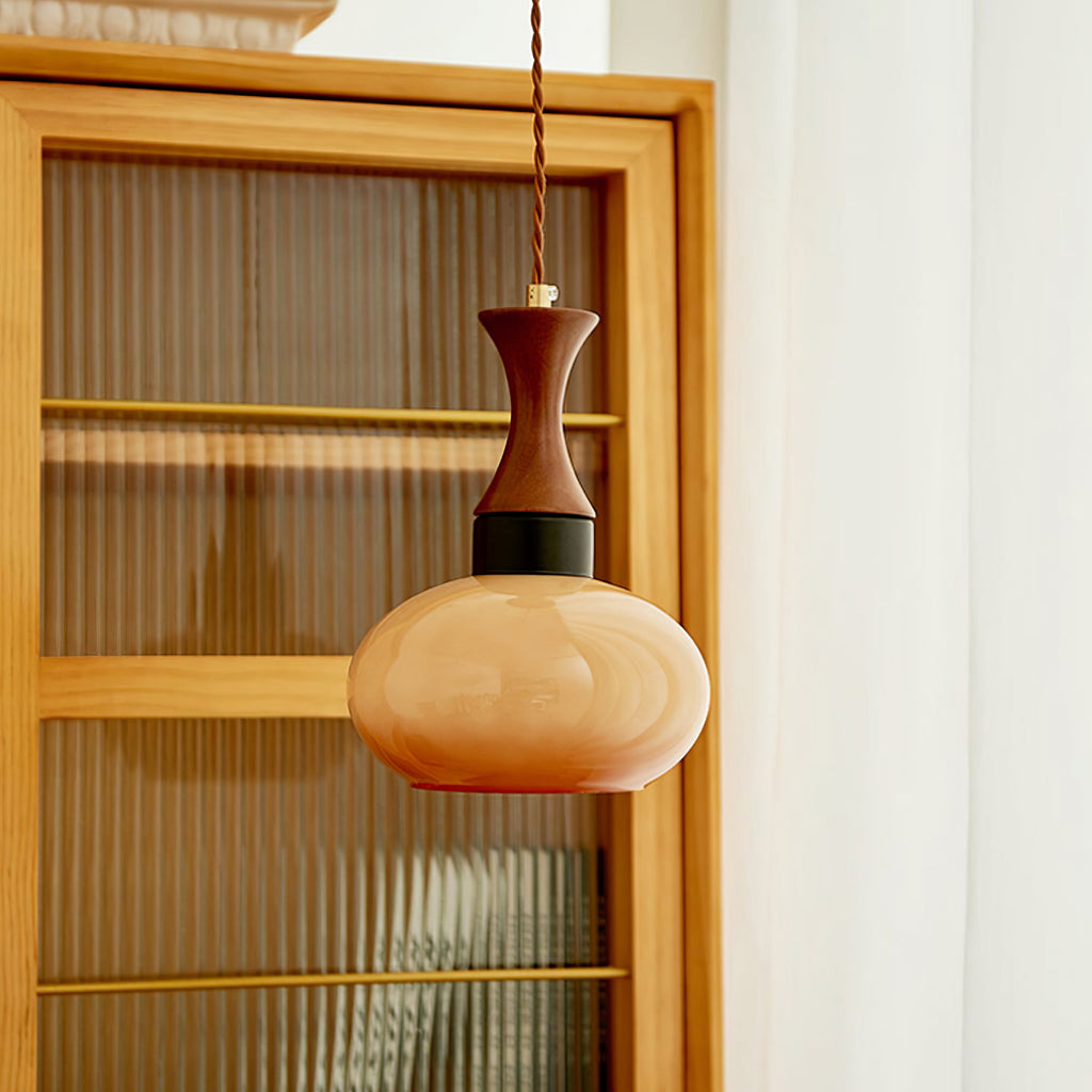Chara Plug In Glass Pendant Lamp — product view 2