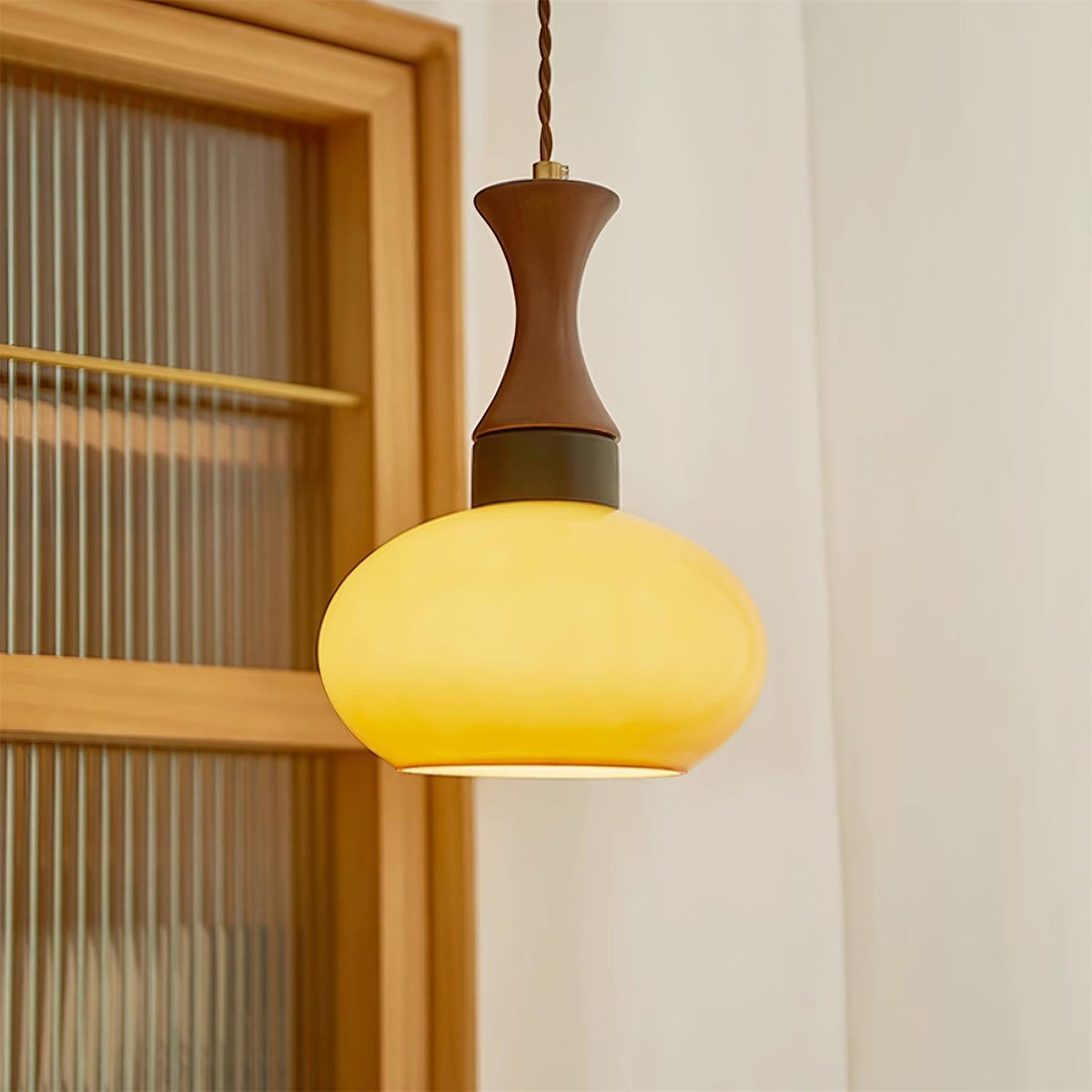 Chara Plug In Glass Pendant Lamp — product view 7