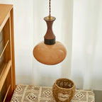 Chara Plug In Glass Pendant Lamp — product view 8