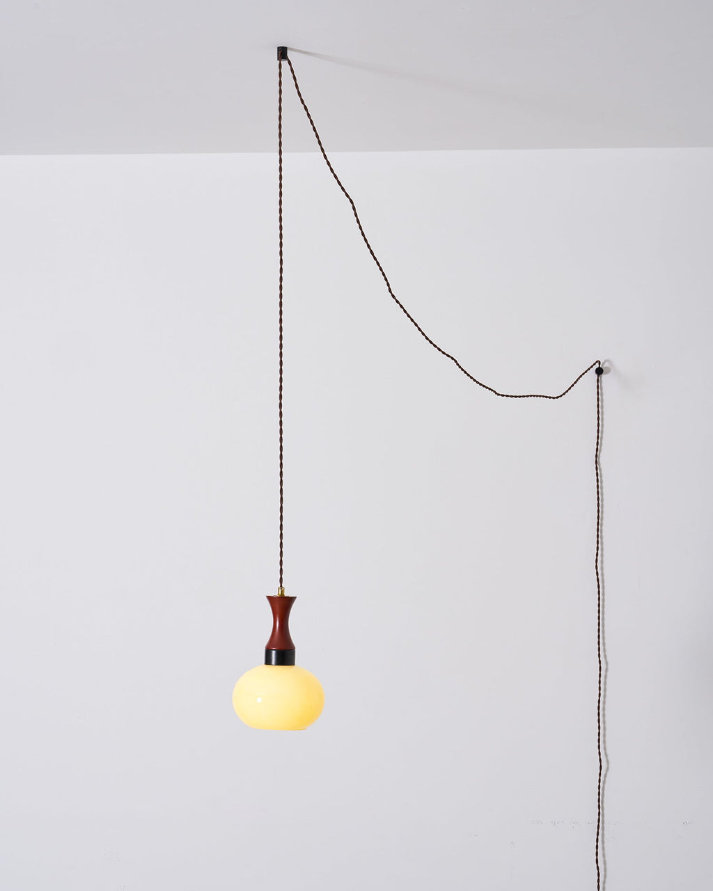 Chara Plug In Glass Pendant Lamp — product view 16