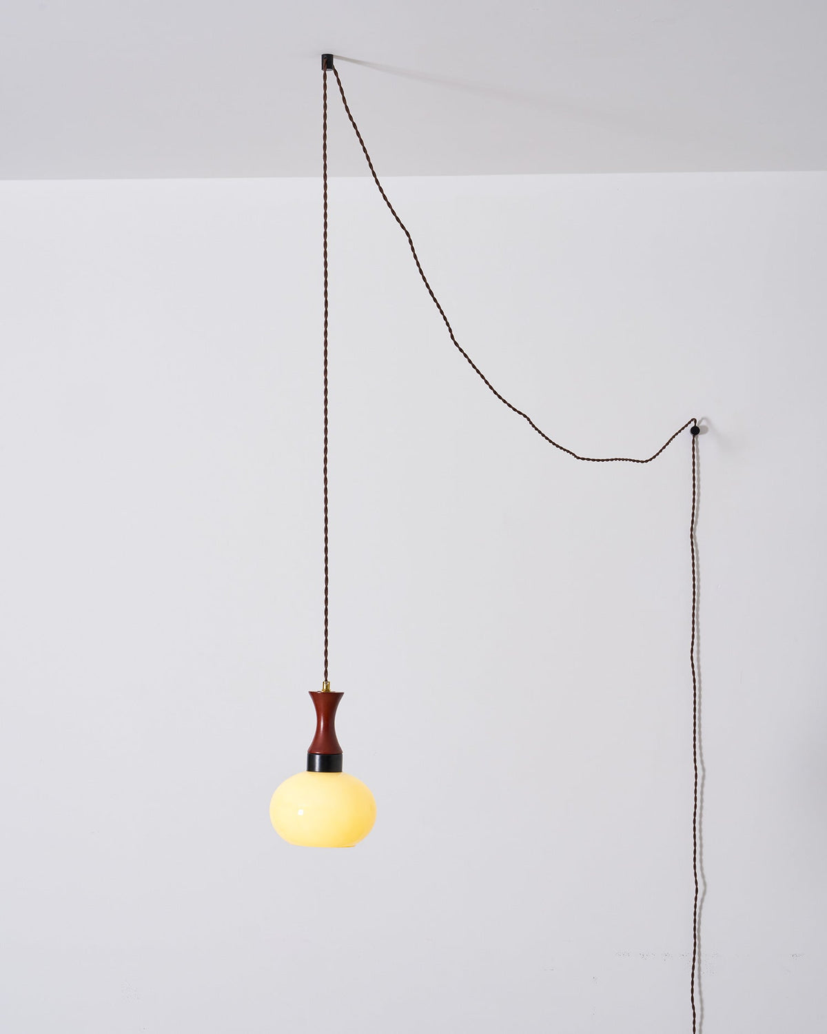 Chara Plug In Glass Pendant Lamp — product view 16