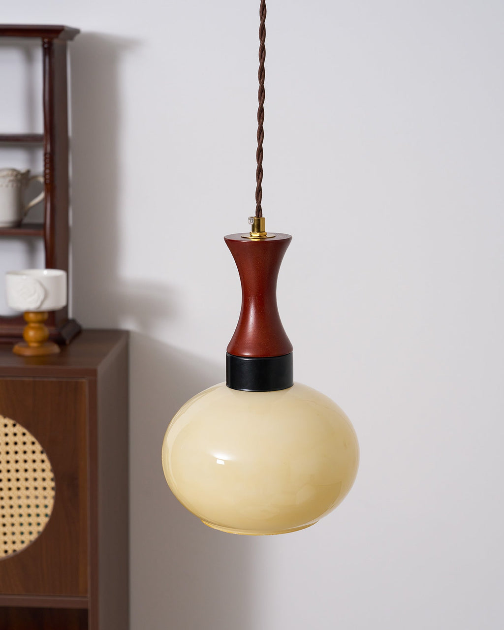 Chara Plug In Glass Pendant Lamp — product view 17