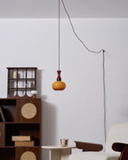 Chara Plug In Glass Pendant Lamp — product view 19