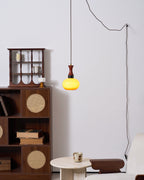Chara Plug In Glass Pendant Lamp — product view 22