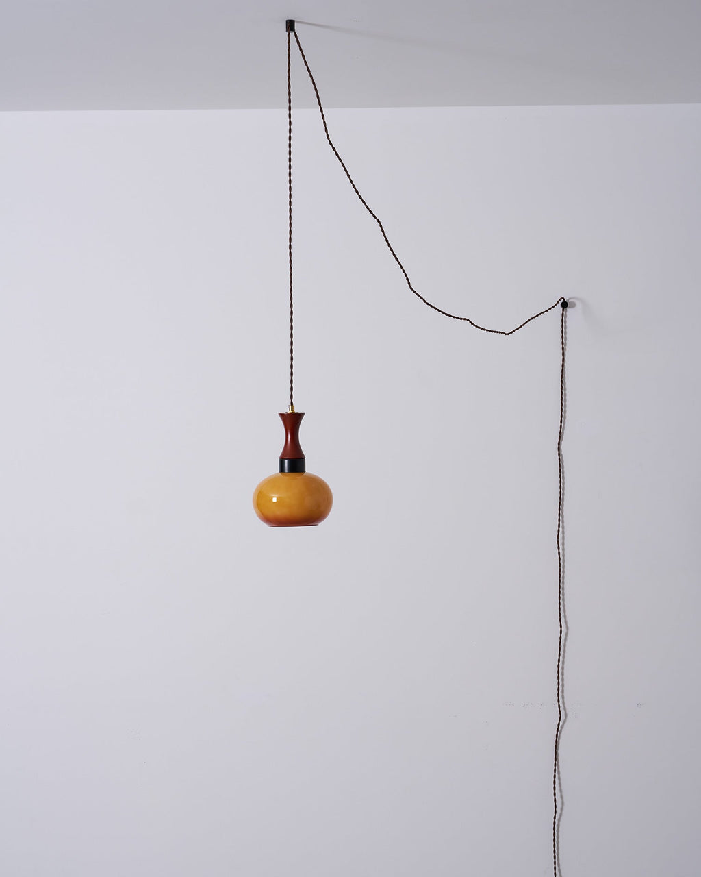 Chara Plug In Glass Pendant Lamp — product view 30