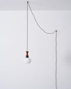 Chara Plug In Glass Pendant Lamp — product view 36