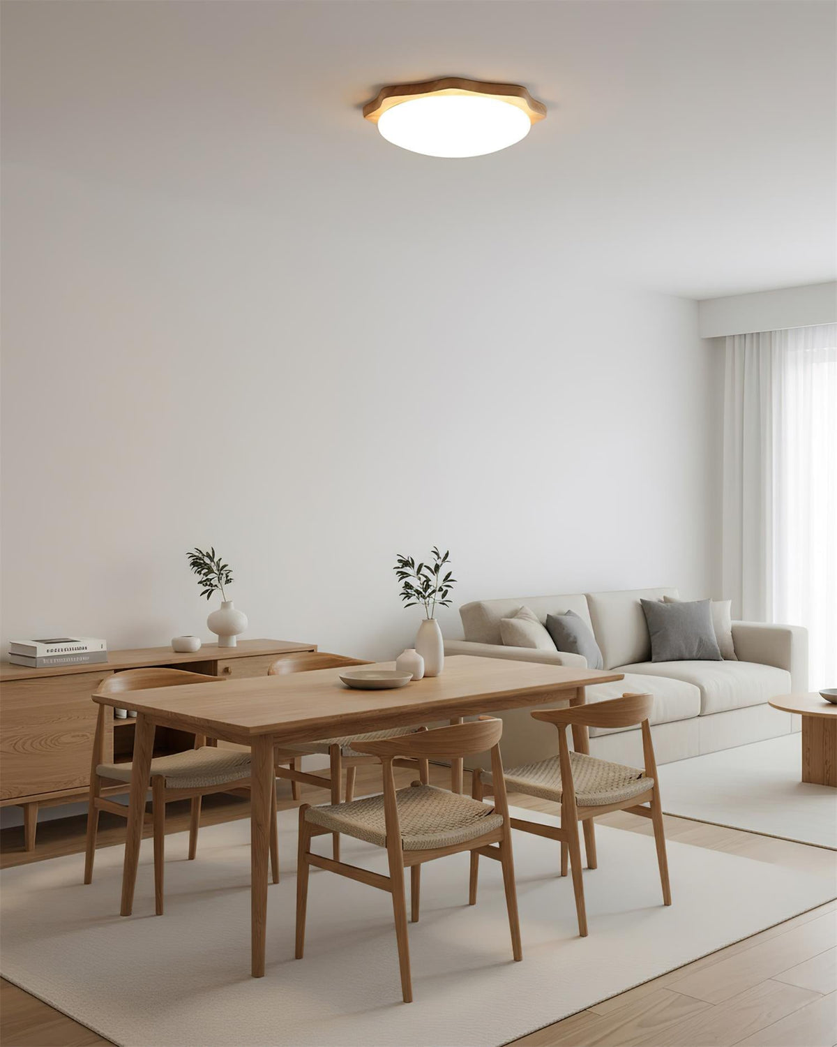 Maple Wood Ceiling Lamp — product view 13