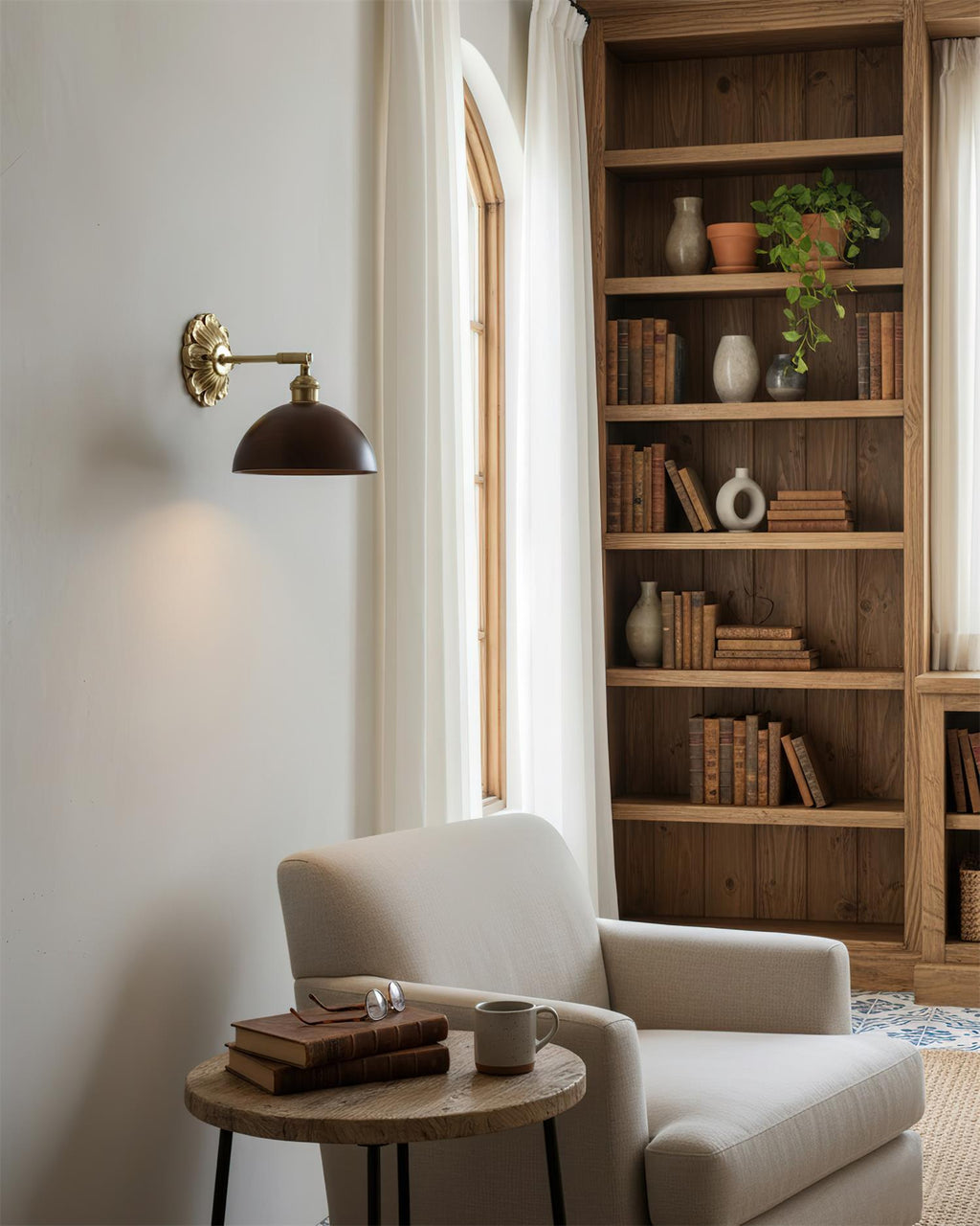 Anthemion Wood Wall Lamp — product view 12