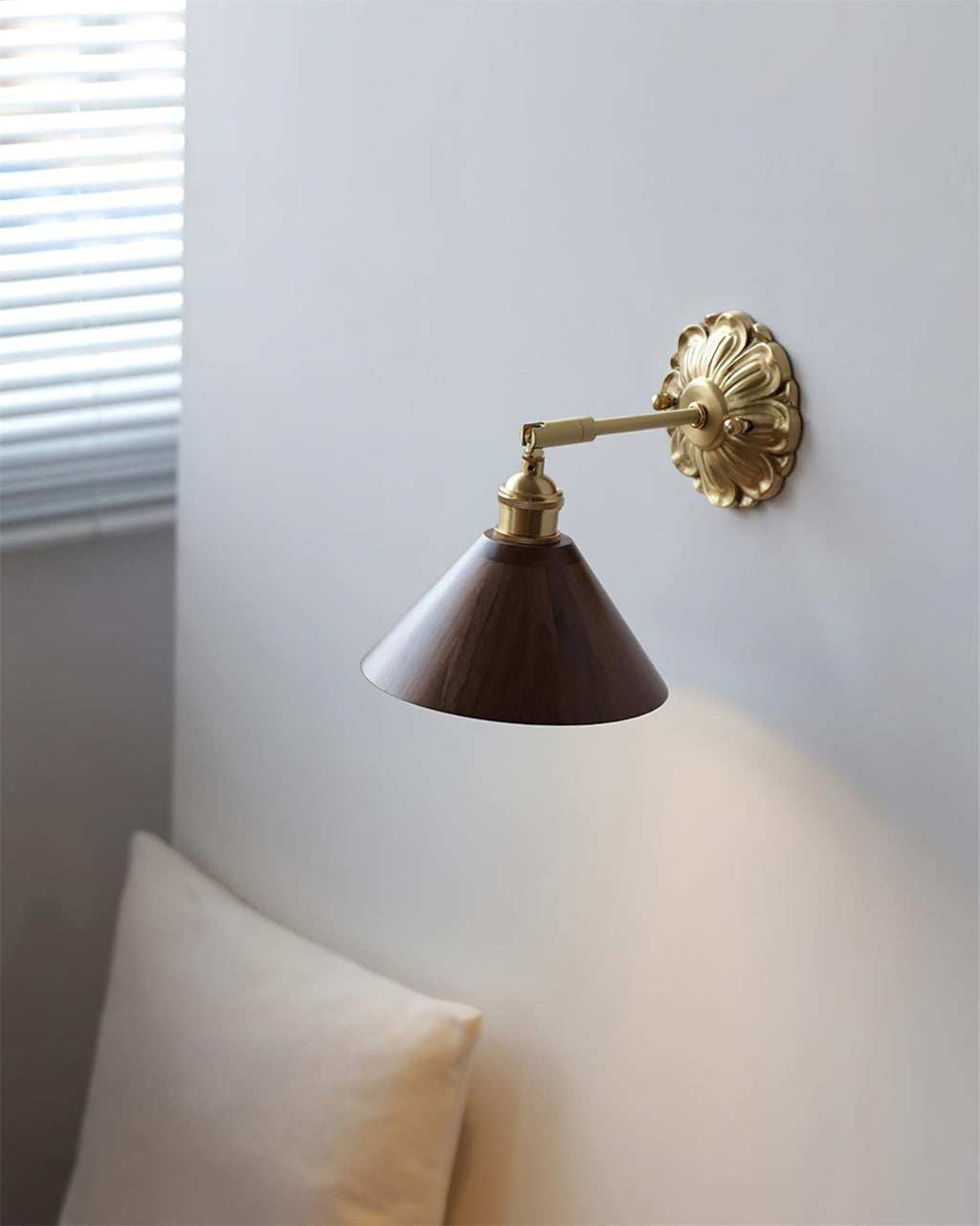 Anthemion Wood Wall Lamp — product view 19