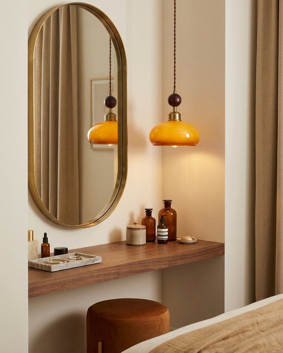 Bead Glass Pendant Lamp — product view 3
