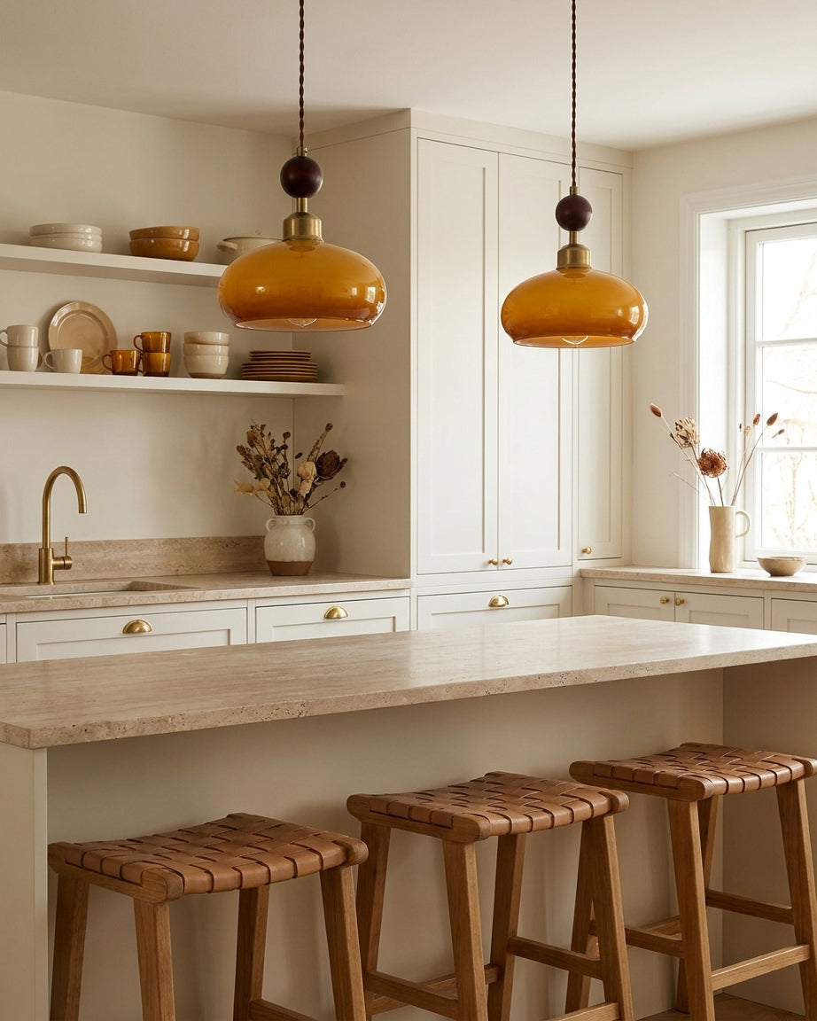Bead Glass Pendant Lamp — product view 5