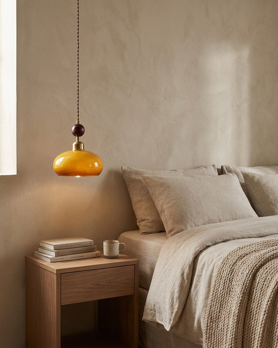 Bead Glass Pendant Lamp — product view 6