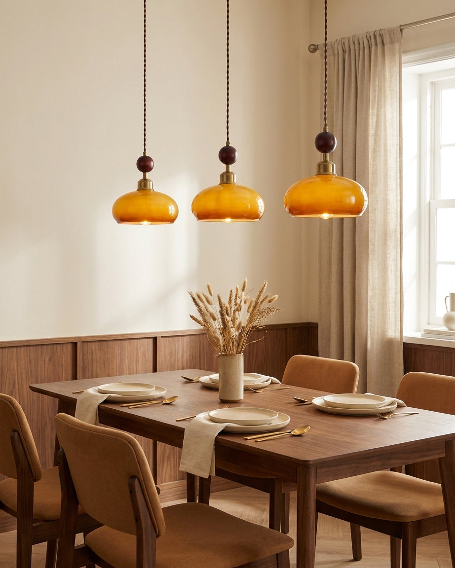 Bead Glass Pendant Lamp — product view 9
