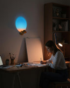 Iridescent Beam Metal Wall Lamp — product view 3