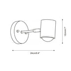 Iridescent Beam Metal Wall Lamp — product view 5