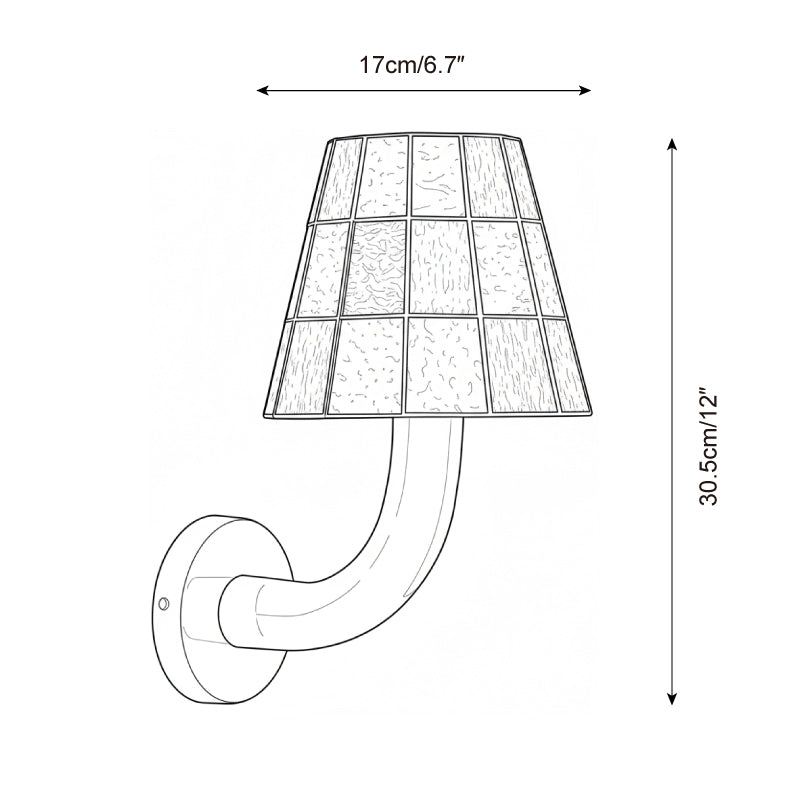 Fun Guy Glass Wall Lamp — product view 5