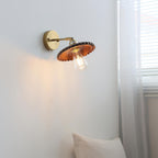 Toffee Bloom Wood Wall Lamp — product view 8