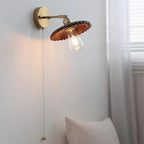 Toffee Bloom Wood Wall Lamp — product view 11