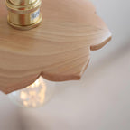 Toffee Bloom Wood Wall Lamp — product view 21