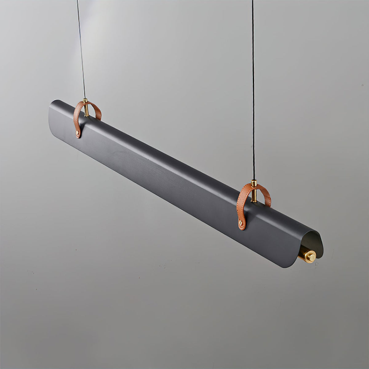 Bandolier Line Wood Chandelier — product view 16