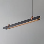 Bandolier Line Wood Chandelier — product view 19