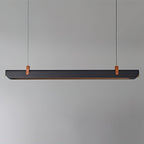 Bandolier Line Wood Chandelier — product view 20