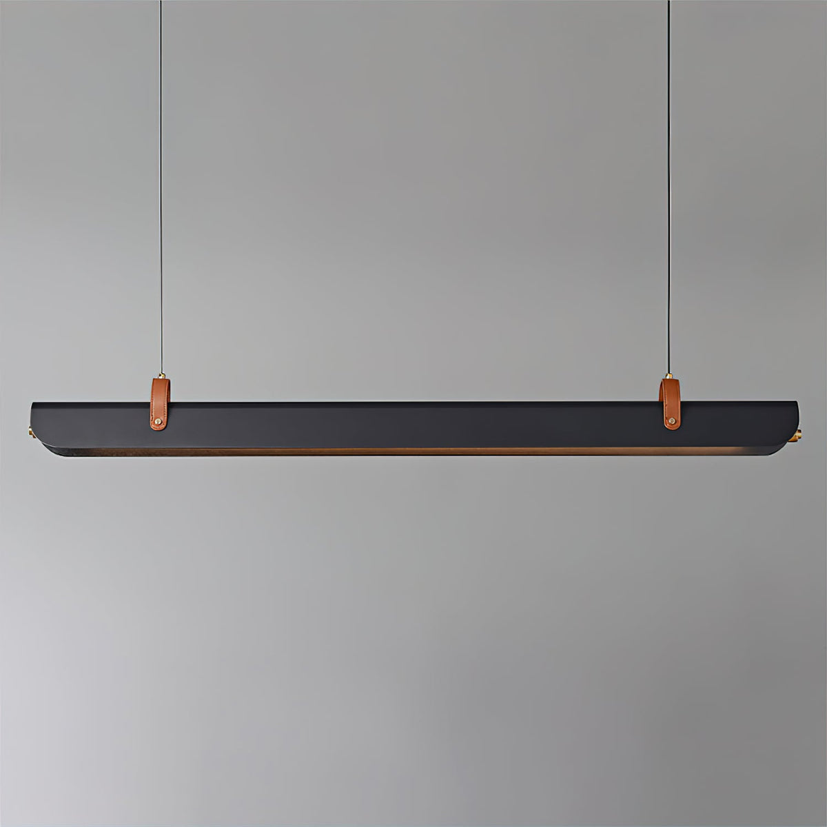 Bandolier Line Wood Chandelier — product view 20