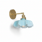 Skirted Ripple Glass Wall Lamp — product view 11