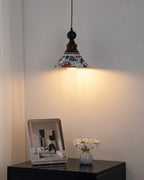 Delft Garden Wood Pendant Lamp — product view 6