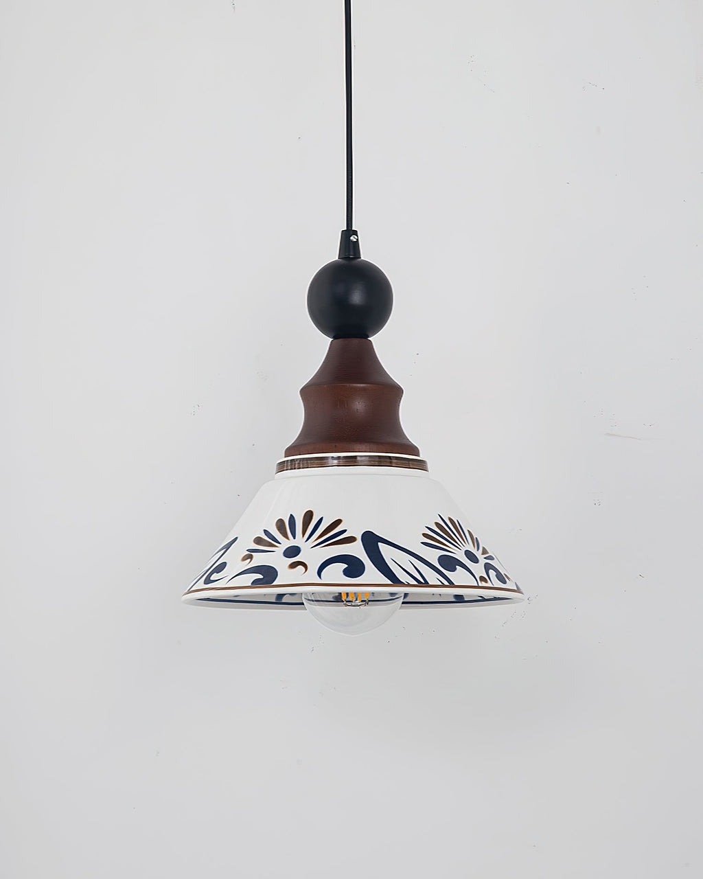 Delft Garden Wood Pendant Lamp — product view 14
