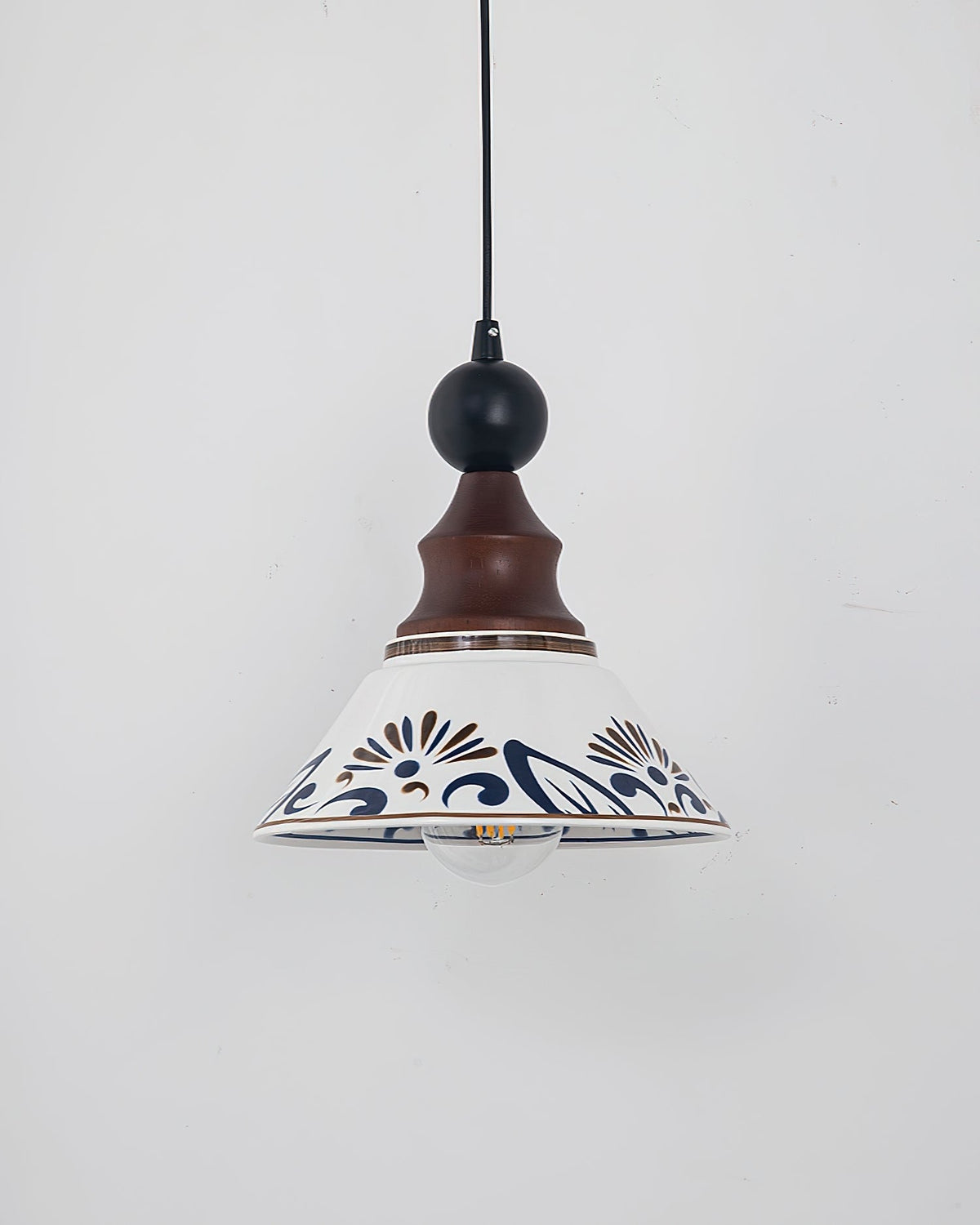 Delft Garden Wood Pendant Lamp — product view 14