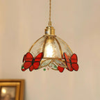 Butterfly Jewel Glass Pendant Lamp — product view 7