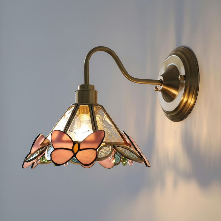 Butterfly Jewel Glass Wall Lamp — product view 44